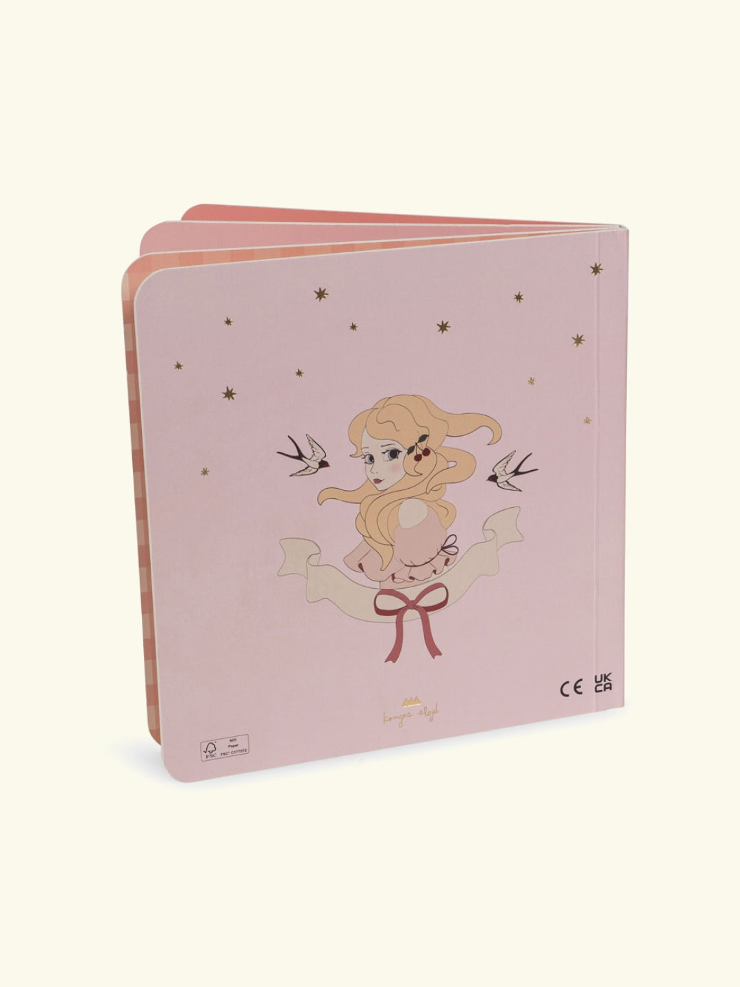 Konges Slojd Touch and Feel Book Unicorn, Konges Slojd katsu ja tunneta beebiraamat Ükssarvik