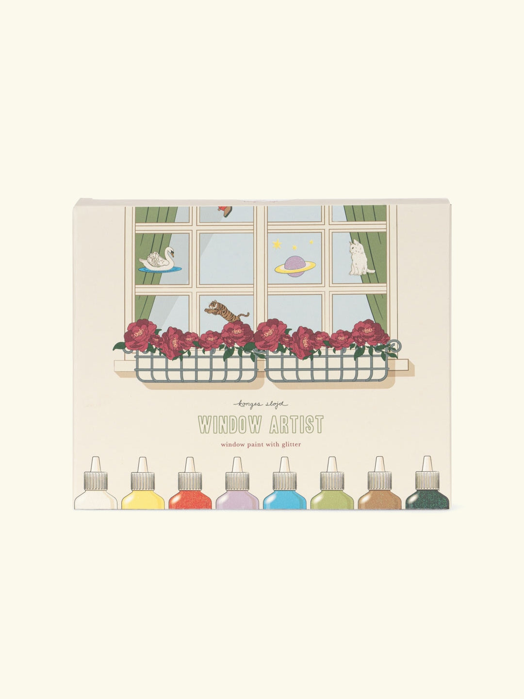 Konges Sløjd Window Artist Set, Konges Sløjd aknakunsti komplekt