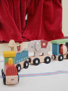Konges Sløjd wooden animal train, Konges Sløjd puidust loomade rong