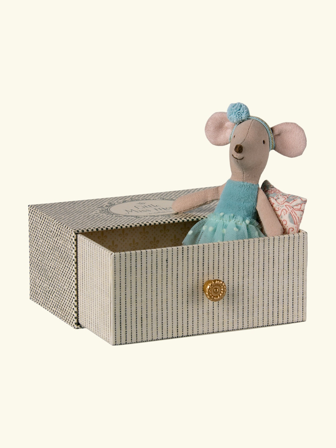 Maileg dance mouse in daybed, Maileg tantsuhiir päevavoodis