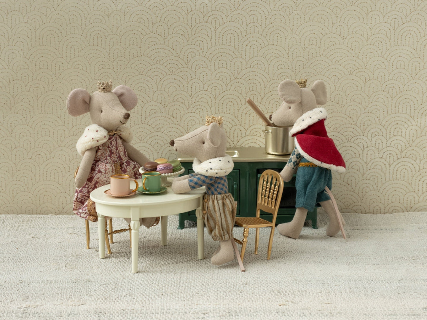 Maileg Mouse dining table, Maileg hiirte söögilaud