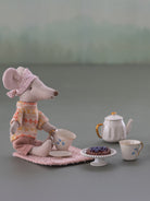 Maileg Afternoon Treat, blue madelaine, Maileg pärastlõuna teekomplekt