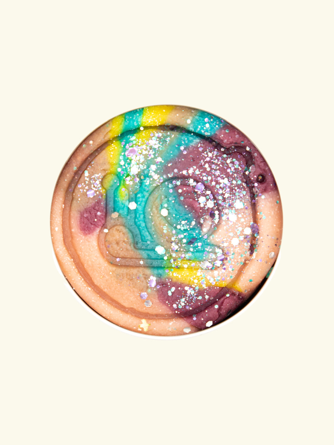 Milda Natural Playdough with Sparkles, Milda naturaalne plastiliin sädelusega