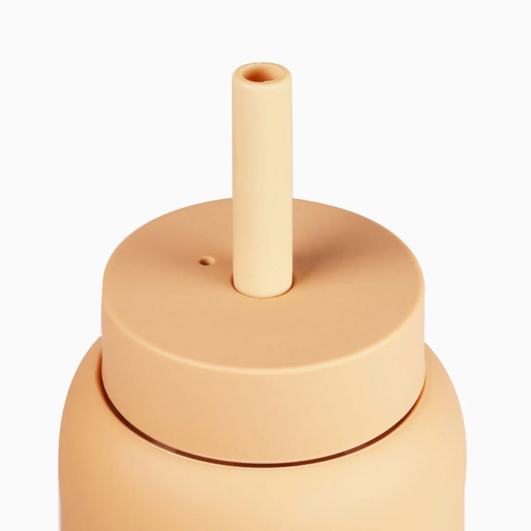 Bink Mini Bottle Cap with Straw, mini joogikõrs ja pudelikork, silikoonist kõrs