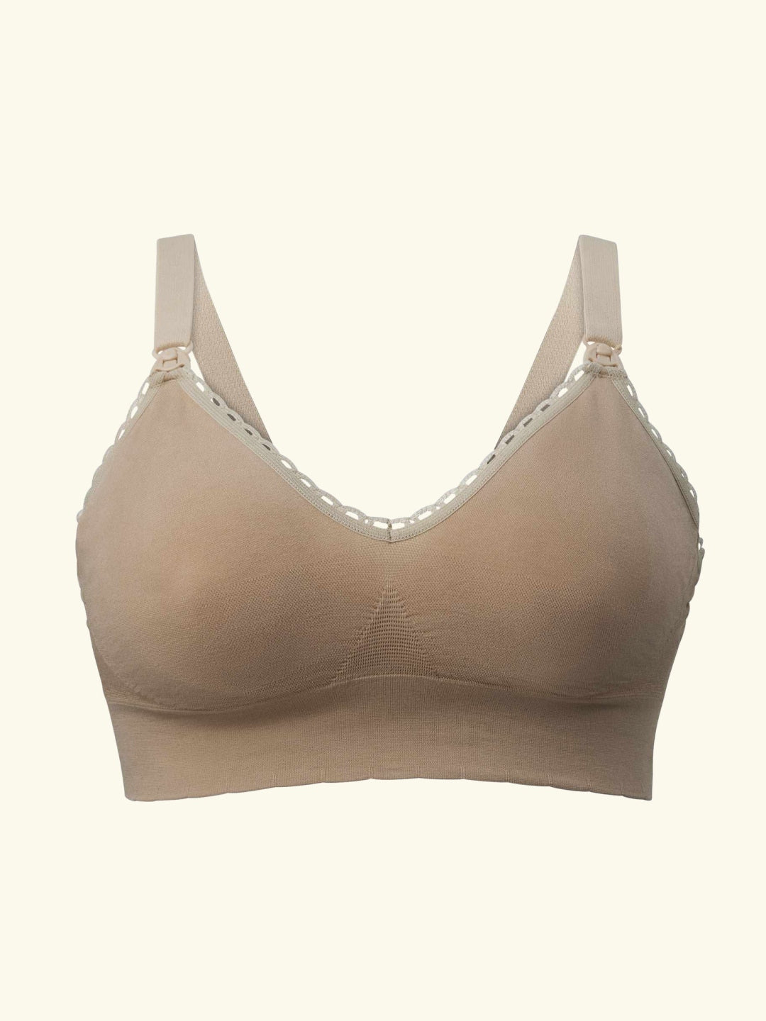 Momkind nursing bra amme sand, Momkind imetamisrinnahoidja, liivakarva, ihuvärvi, beež