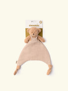 Moonie Doudou Bear, comfort blanket, security blanket, cuddle cloth, Moonie kaisutekk kaisulapp Karu, Cappuccino