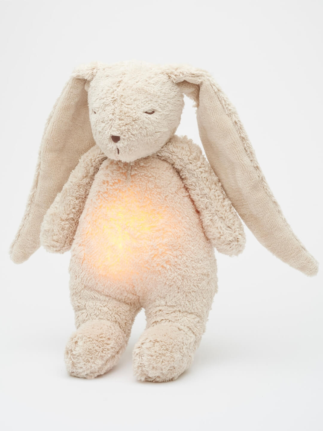 Moonie organic humming bunny with night lamp and cry sensor, Moonie organic kaisujänes öölambi ja nutusensoriga, all-groups