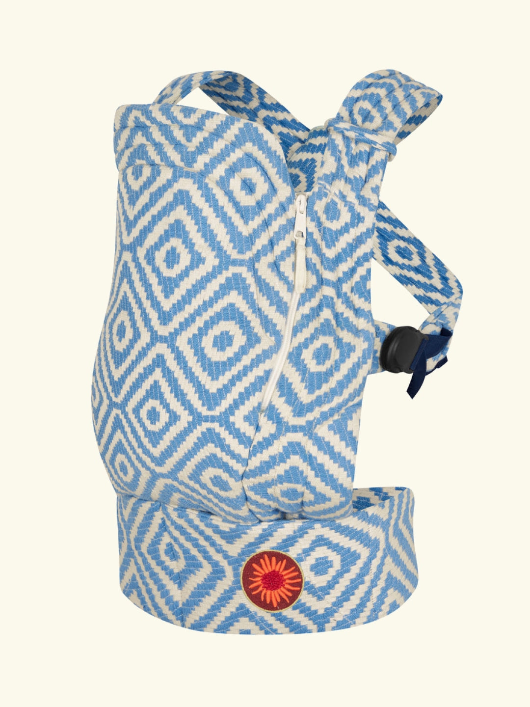 Moova baby carrier, Blue Mosaic, Moova beebi kandekott, kõhukott