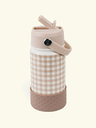 Mrs Ertha Omma Water Bottle - Stainless Steel, Mrs Ertha roostevabast terasest joogipudel Omma, Soft Squares
