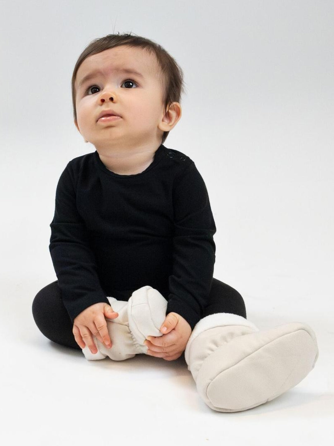 Najell baby booties, winter booties, oat beige, Najell beebipapud, talvepapud, beežid, all-groups