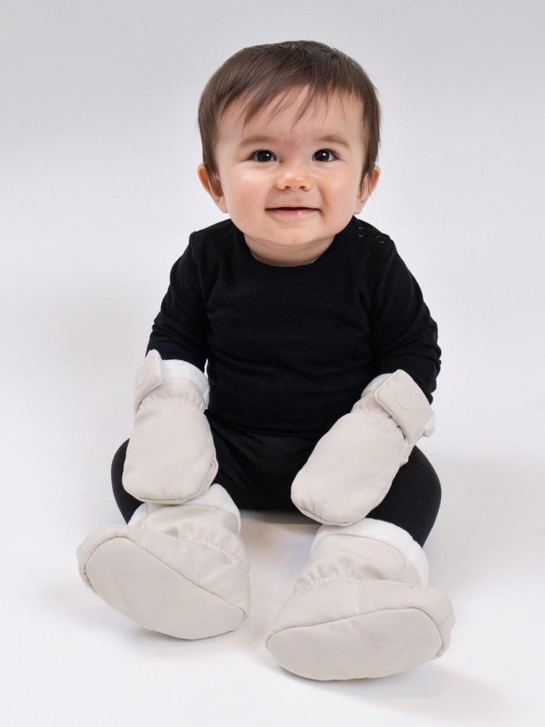 Najell baby gloves mittens oat beige, Najell beebikindad, talvekindad, beežid, all-groups