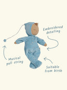 Olli Ella Lullaby Dozy Dinkum Leo Baby Blue
