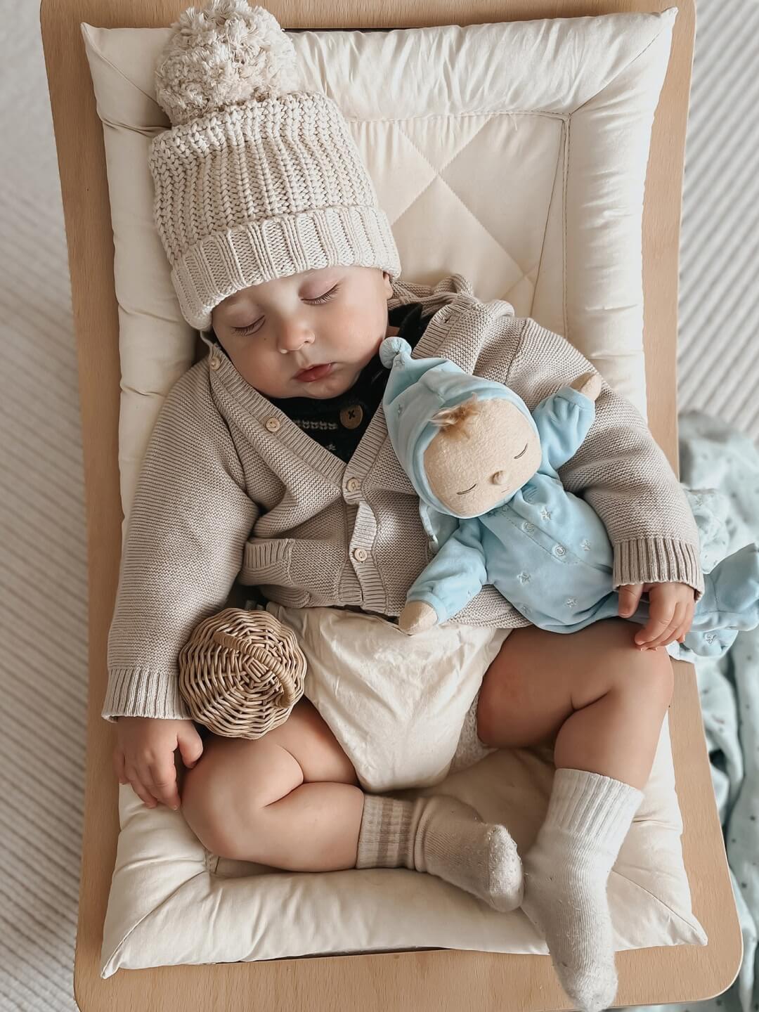 Olli Ella Lullaby Dozy Dinkum Leo Baby Blue