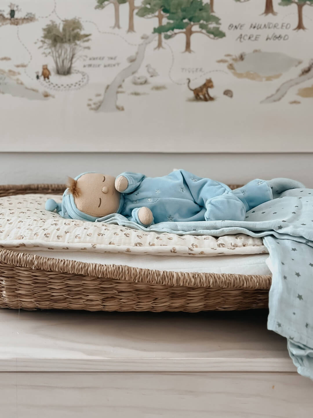 Olli Ella Lullaby Dozy Dinkum Leo Baby Blue