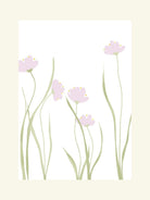 Babyluv Studio postcard, Babyluv Studio postkaart, flowers, lilled