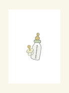 Babyluv Studio postcard, Babyluv Studio postkaart, Milk&calm, lutipudel ja lutt