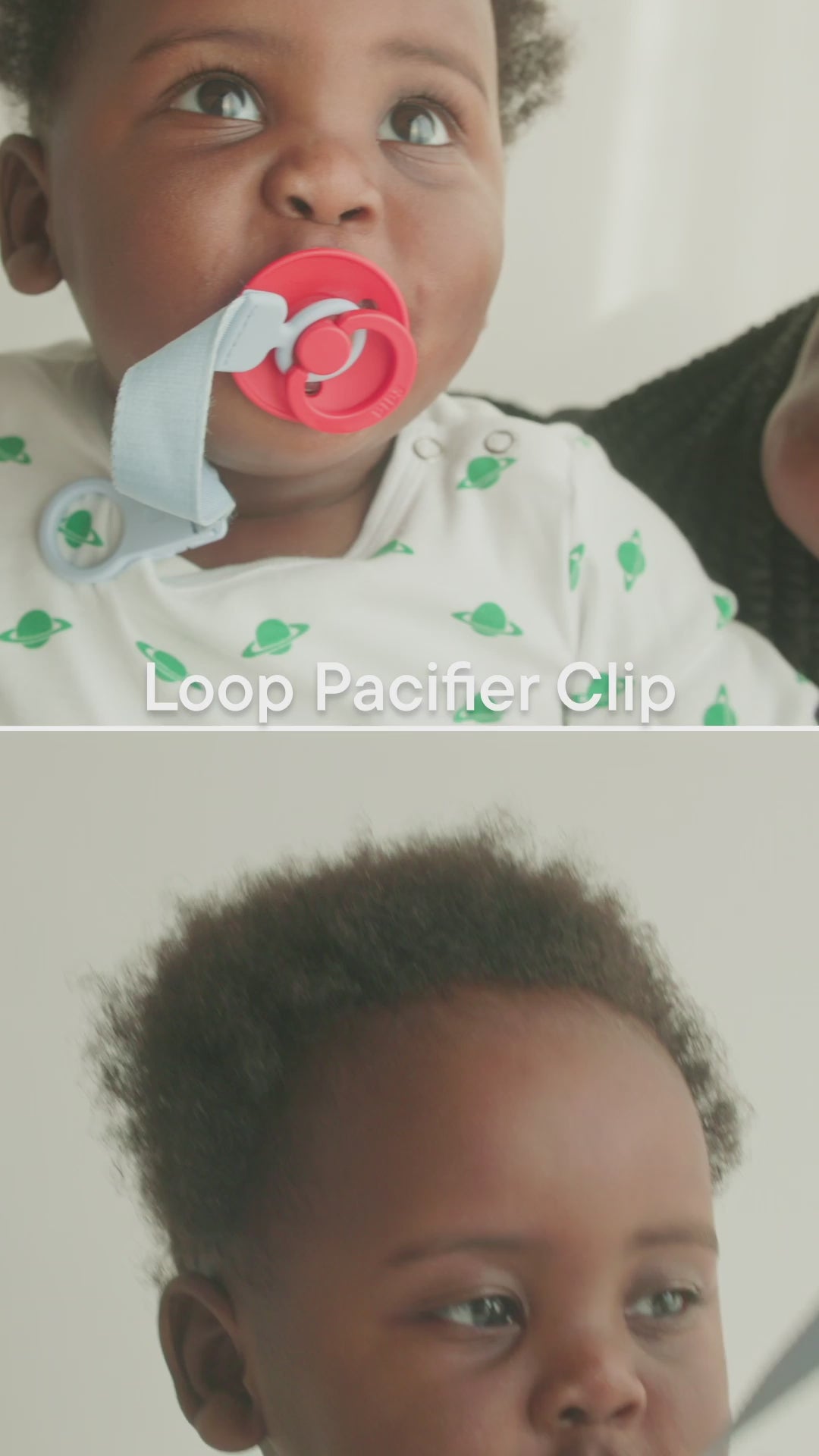 Bibs Loop Pacifier Clip, BIBS Loop lutikett aasaga, video, all-groups