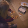 Filibabba set of 4 puzzles, wonderful winter, forest friends, Filibabba 4 pusle komplekt, imeline talv, metsaloomad, video