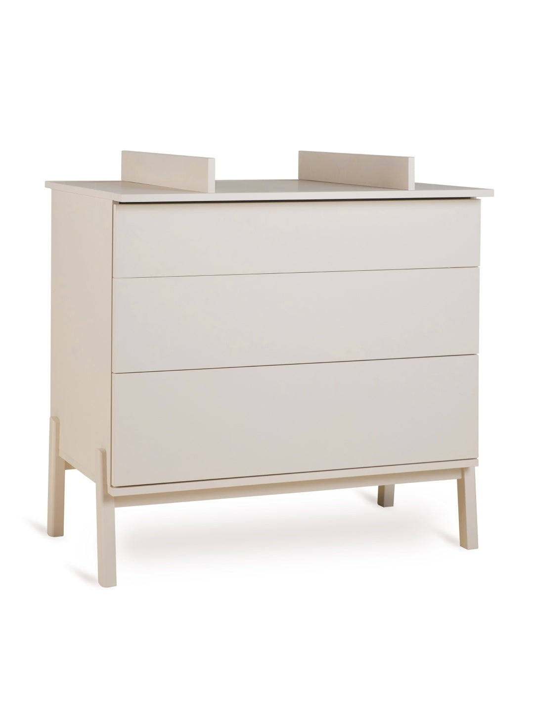 Quax Ashi chest with drawers and with extension, Clay, Quax Ashi sahtlitega kummut mähkimisalusega, Clay
