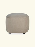 Quax Gomi Swivel & Gliding Chair's  Ottoman, Quax Gomi jalatugi, Mohair Latte