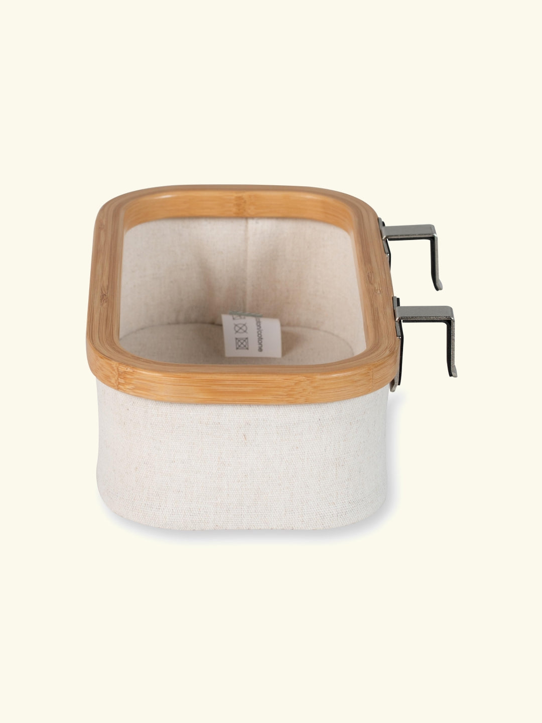 Quax hanging basket for wipes for changing table, Quax mähkimislaua riputatavad karbid salvrätikutele, natural/beige