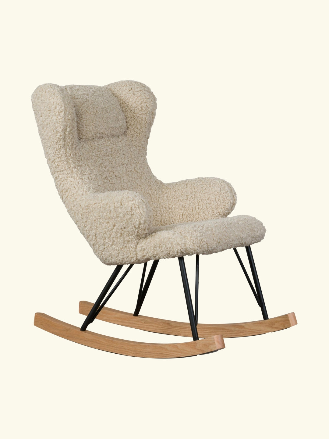 Quax rocking chair de luxe for kids, teddy sheep, Quax kiiktool lastele