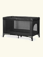 Quax travel cot with zipper, Quax lukuga reisivoodi, black