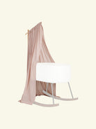 Quax veil canopy for wooden stand, Quax baldahhiin, voodikardin, Old Pink