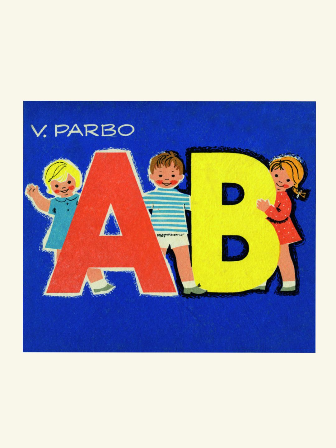 Children's book, raamat V.Parbo AB mudilastele