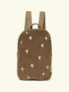 Studio Noos personalized backpack brown hearts, Studio Noos nimeline seljakott tikitud nimega Brown südametega, all-groups