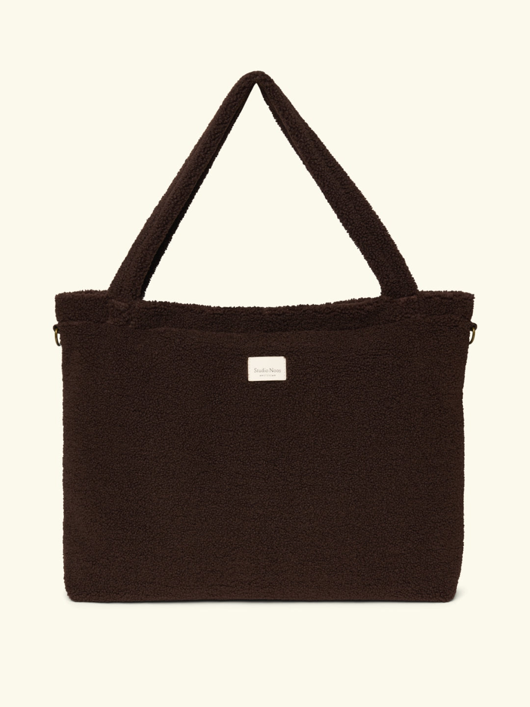 Studio Noos teddy diaper bag, Studio Noos teddy mähkimiskott, mähkmekott, beebitarvikute kott, beebiasjade kott, Chocolate