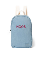 Studio Noos personalized mini backpack Denim, Studio Noos nimeline mini seljakott Denim teksa, red