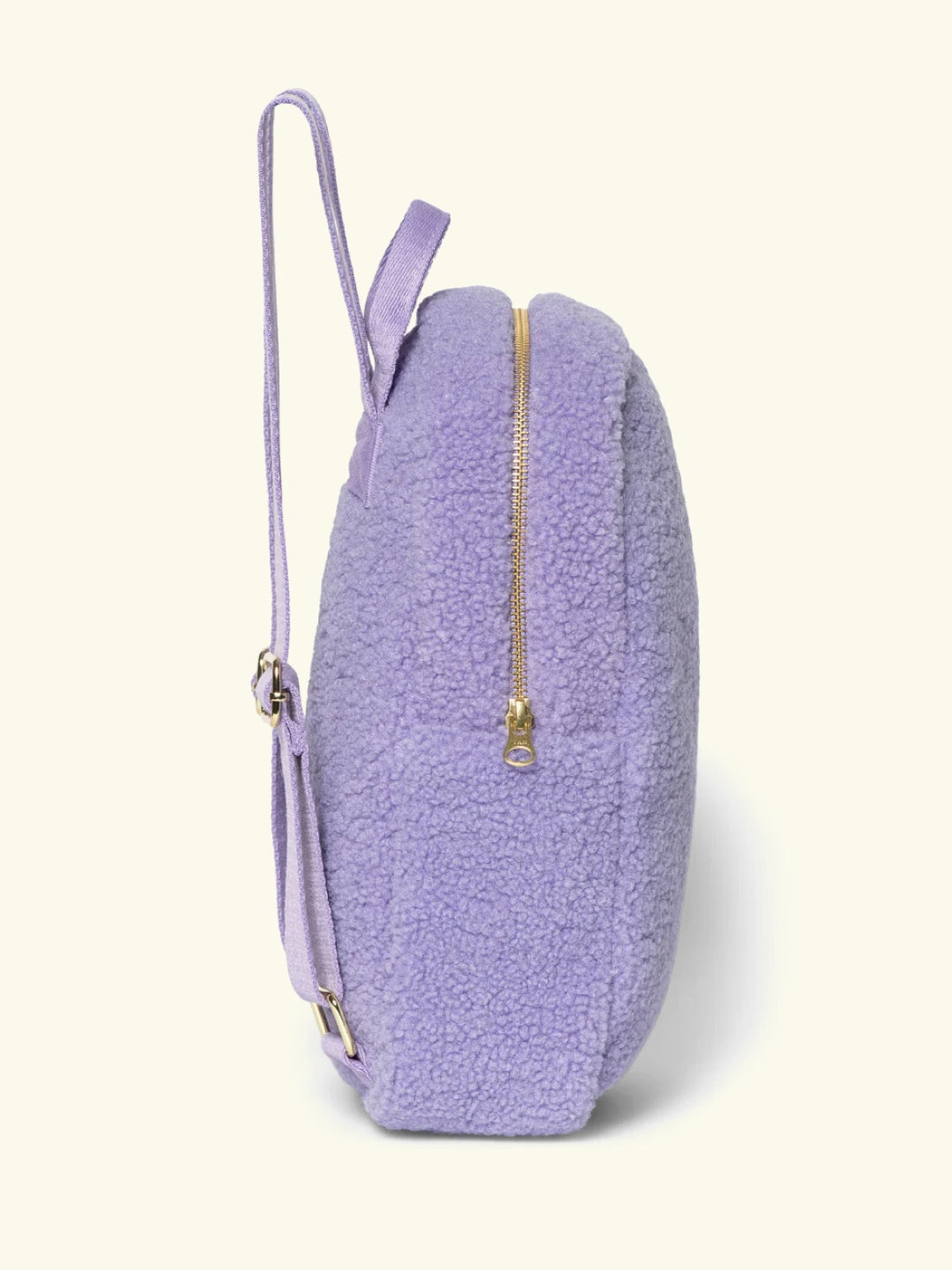 Studio Noos teddy backpack lilac, Studio Noos nimeline seljakott lilla, personaliseeritud seljakott