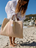 Studio Noos Poplin Striped Beach Bag, Studio Noos poplin rannakott, all-groups