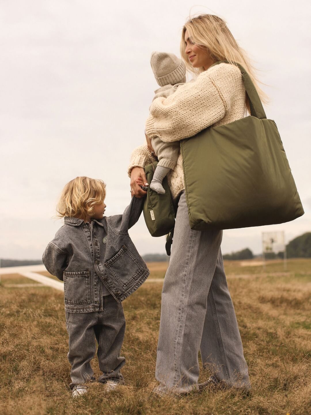 Studio Noos Puffy Mom-Bag, Studio Noos puffy mom-bag, suur kott emale, vankrikott, mähkmekott, all-groups