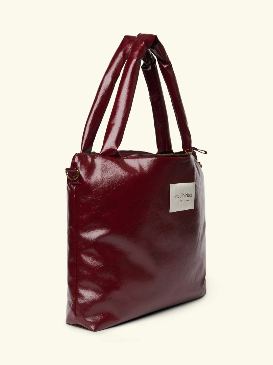 Studio Noos vegan leather diaper bag, Studio Noos vegannahast mähkmekott, Burgundy, all-groups