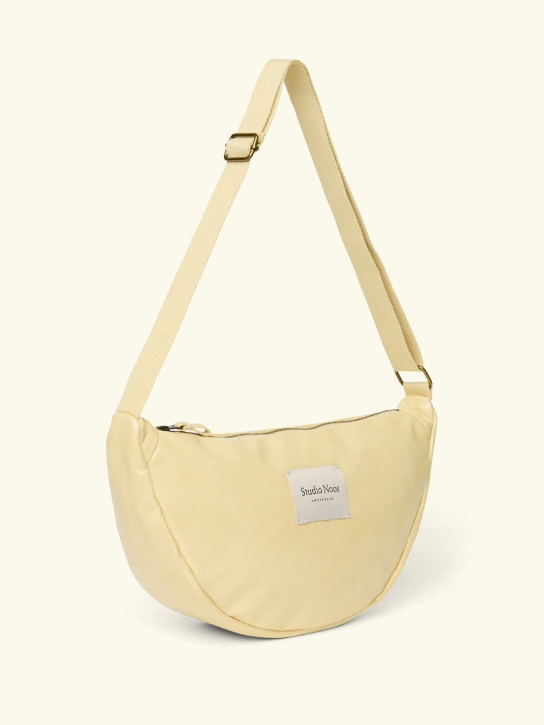 Studio Noos vegan leather fanny pack adult, Studio Noos vegannahast fanny pack, vöökott, õlakott, Butter yellow, kollane, all-groups