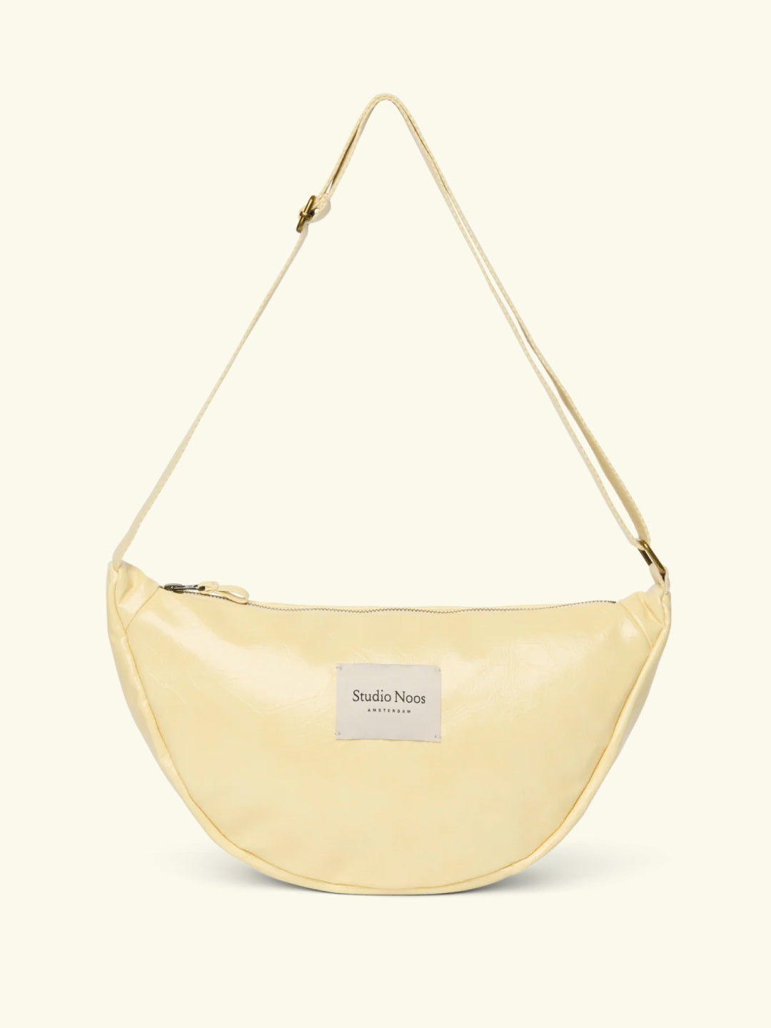 Studio Noos vegan leather fanny pack adult, Studio Noos vegannahast fanny pack, vöökott, õlakott, Butter Yellow