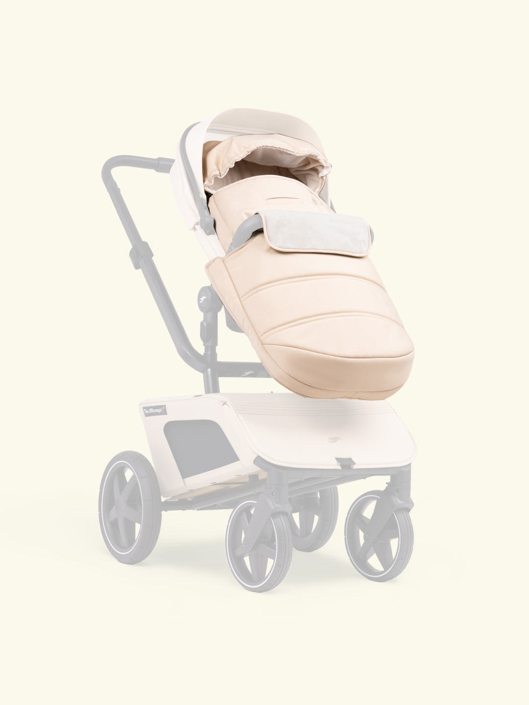 The Jiffle wagon footmuff, pine, The Jiffle wagon soojakott pine, Clay