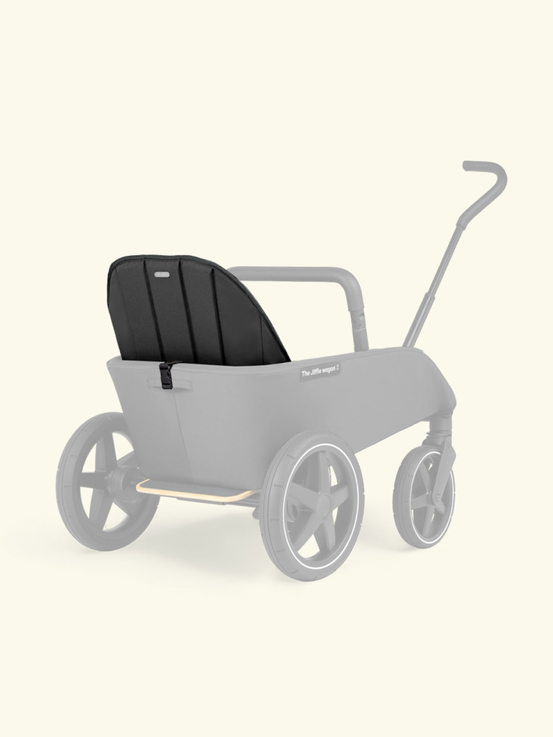 The Jiffle Wagon Cart Seat, The Jiffle Wagon järelveetava käru iste, Black
