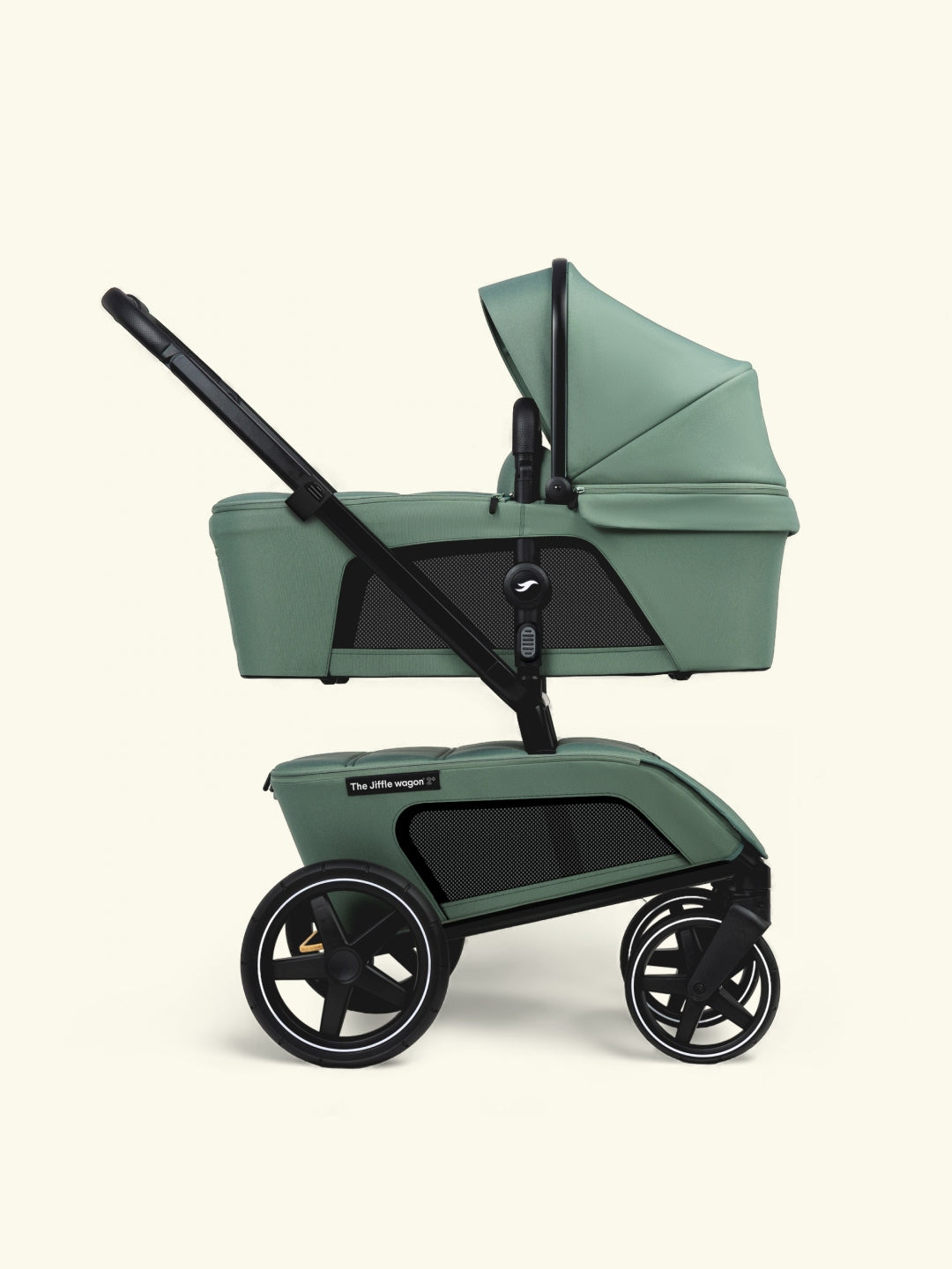 The Jiffle wagon 2+ Stroller Set Pine