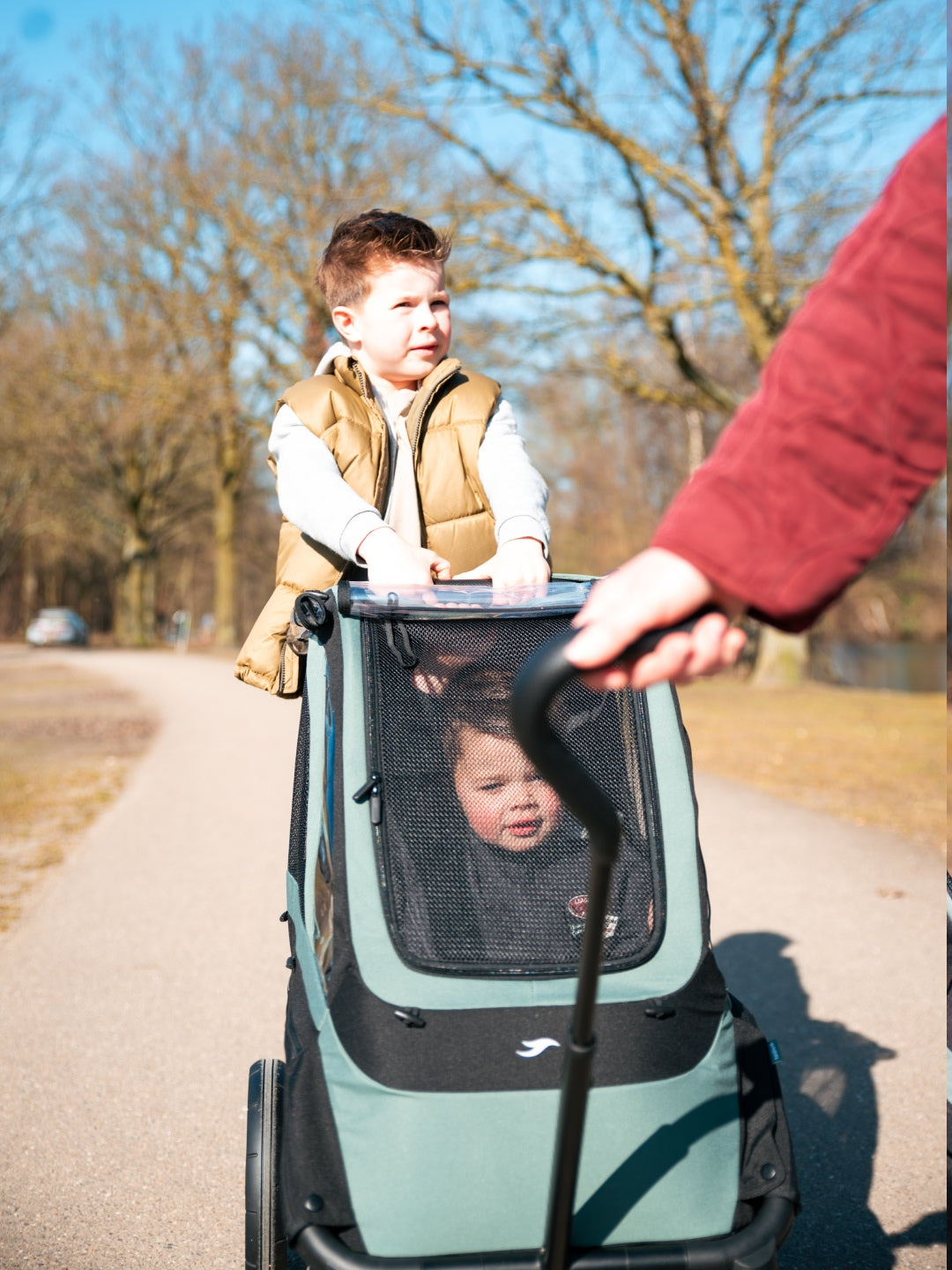 The Jiffle wagon cart cabin, The Jiffle wagon järelveetava käru kabiin