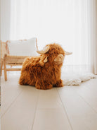 Wild&Soft Soft bouncy Highland Cow, Wild&Soft pehme hüppeloom mägiveis
