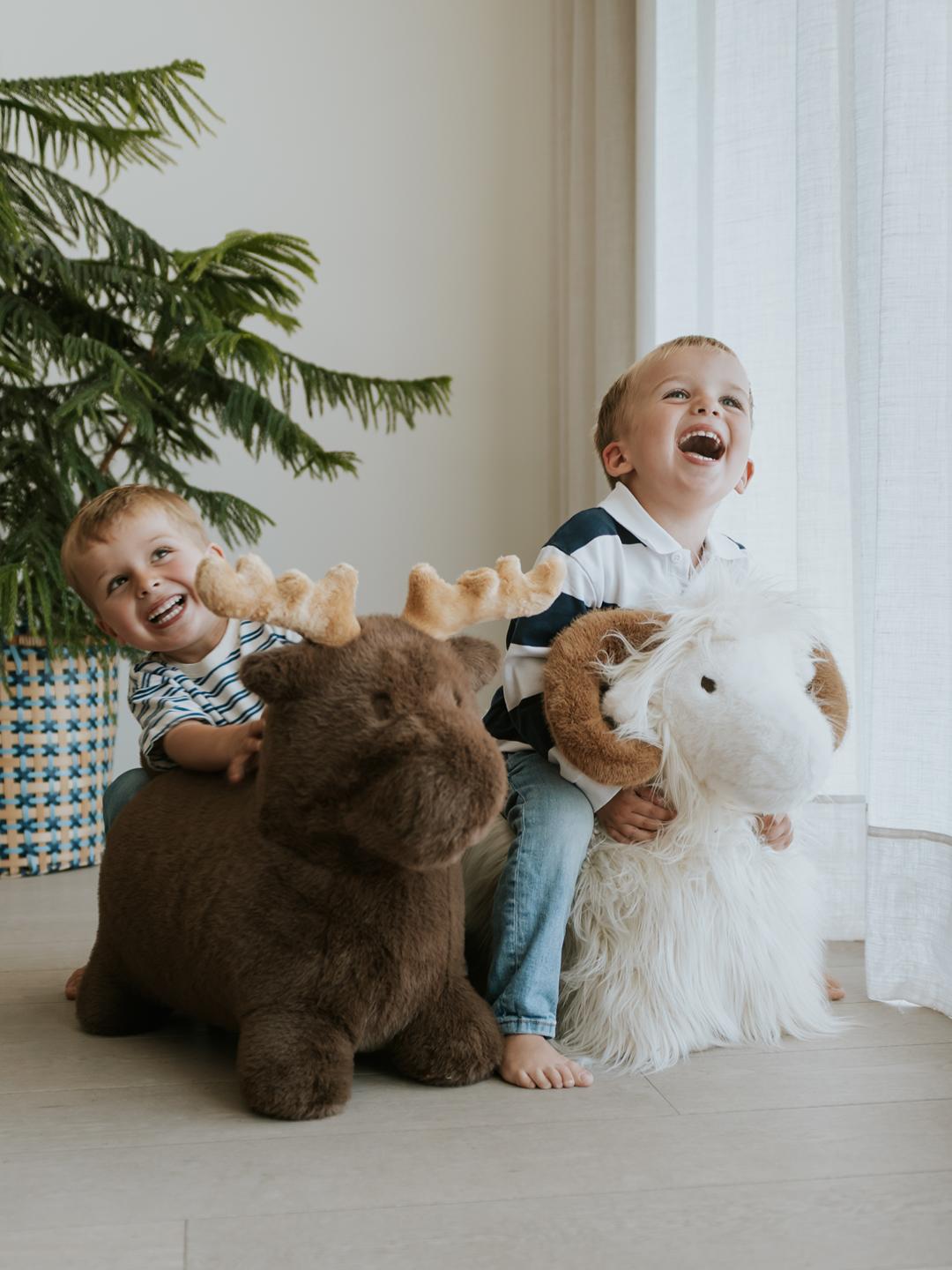 Wild&Soft bouncy Moose, Wild&Soft pehme hüppeloom põhjapõder