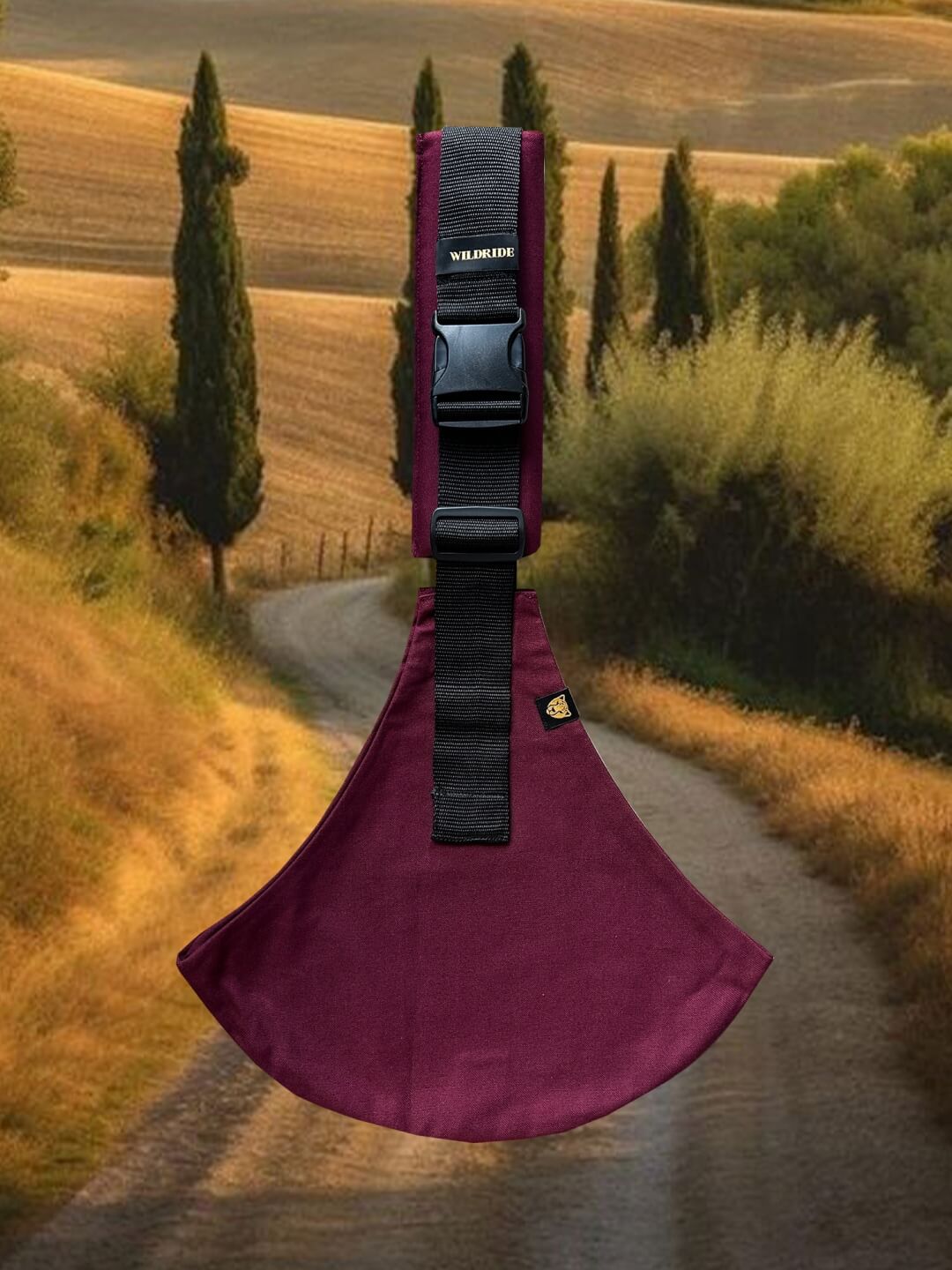 Wildride toddler swing carrier Merlot, Wildride väikelapse kandekott Merlot, veinipunane