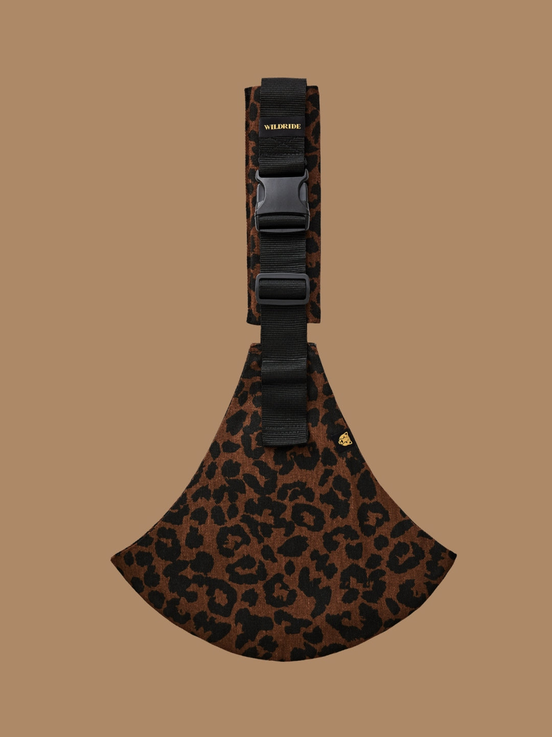 Wildride Toddler Swing Carrier - Brown Leopard, Wildride väikelapse kandekott - Brown Leopard