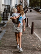 Wildride toddler swing carrier Coffee, Wildride väikelapse kandekott Coffee