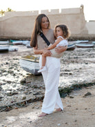 Wildride toddler carrier linen sand, Wildride väikelapse kandekott linane sand