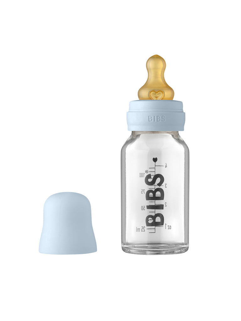 BIBS Baby Glass Bottle, BIBS klaasist lutipudel